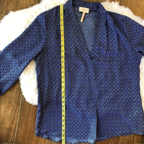 Laundry by Shelli Segal Tunic blouse Size M - Picture 8 of 8